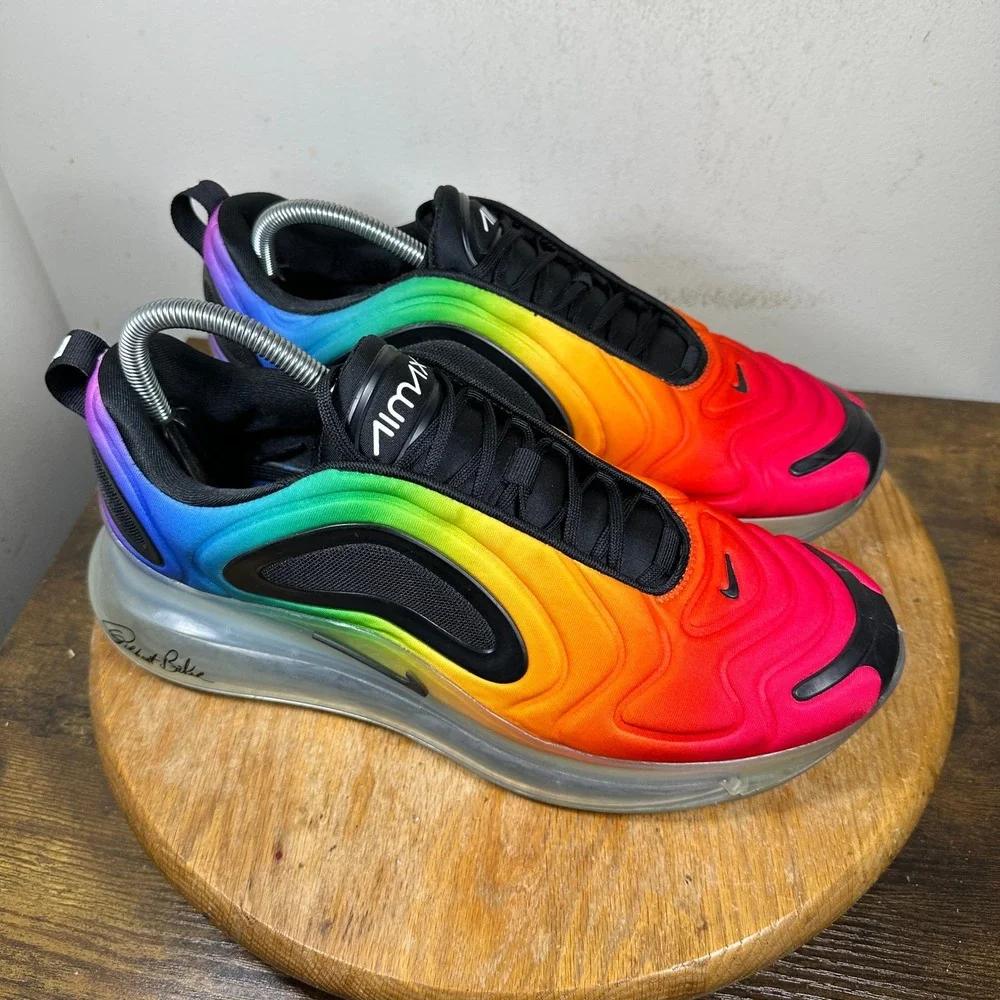 Nike Air Max 720 Be True Rainbow Pride CJ5472-900 Mens 10.5 Sneakers